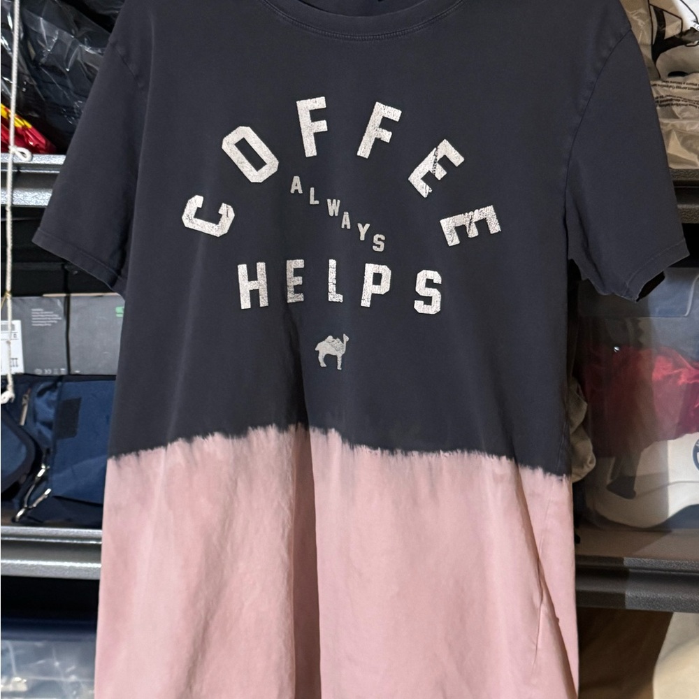 Pristine Scotch & Soda Black and Pink Short Sleeve Tee